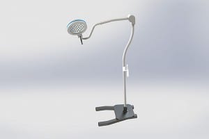 Ordinary Discount Single Arm Medical Operating Lamp Operating Room Light