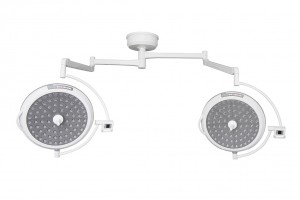 760760LED Twin arms LED suspended Beautiful Surgery shadowless Type ceiling operating lamps