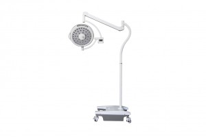 SY02-LED3+3 veterinary clinic equipment Double Heads LED Shadowless Operating Lamp