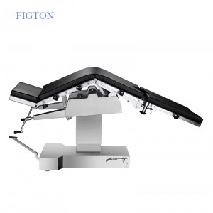 New kind health stainless manual operating table