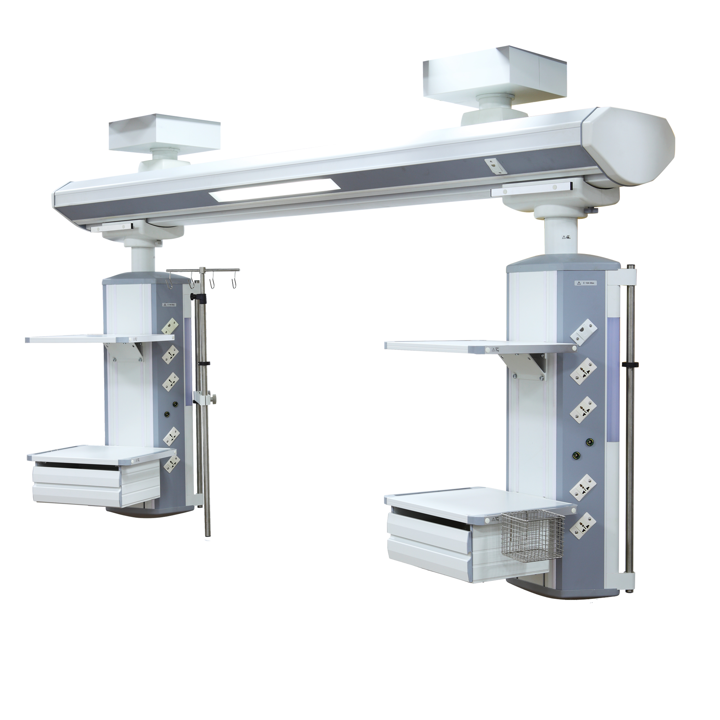 Hot sale Hydraulic Operating Table - Two Arm Ceiling Mounted Bridge Pendant For ICU – Figton