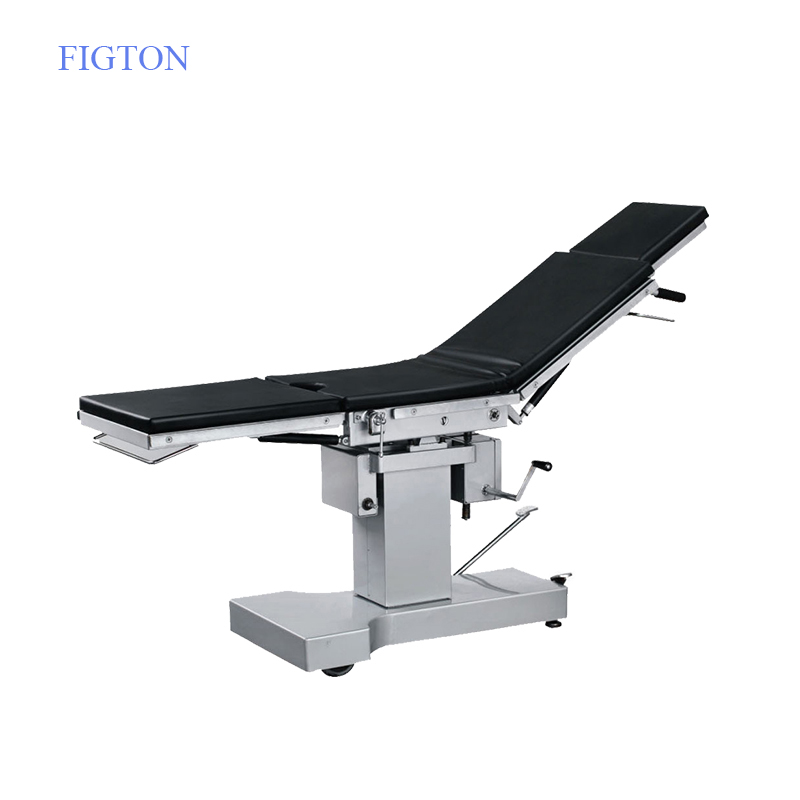 OEM manufacturer Mobile Examination Lamp Stand - German Gas Spring Manual Hydraulic Operation Surgery Table  – Figton