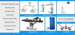 German Gas Spring Manual Hydraulic Operation Surgery Table