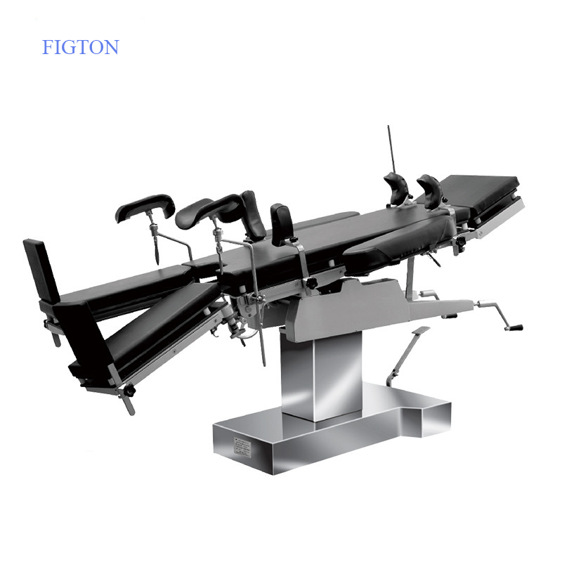 Super Lowest Price Electric Hydraulic Operating Table - Hospital medical manual hydraulic Surgical Operation Table – Figton