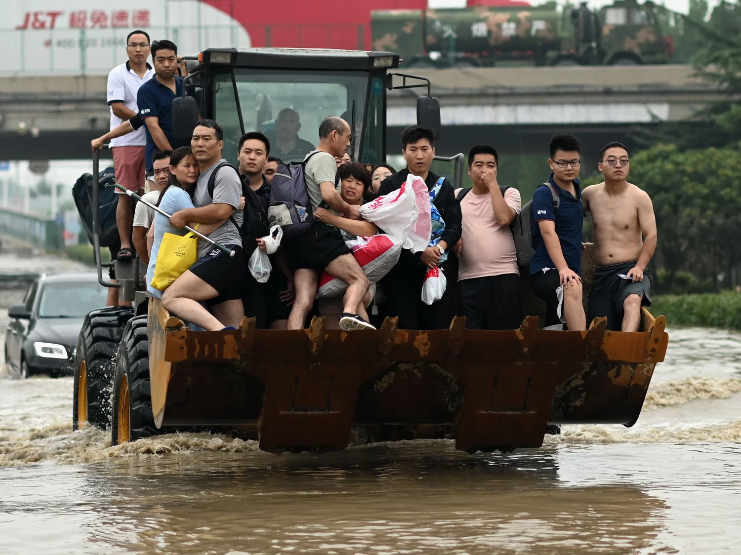 Record-Breaking Flooding In China Has Left Over One Million People Displaced
