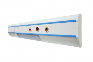 1500MM Vertical Wall Mounted Hospital Bed Head Unit